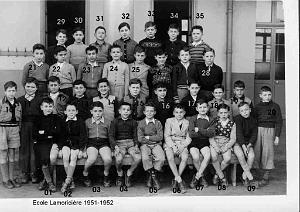 ECOLE LAMORICIERE GARCONS 1952 CM2 M. TITO